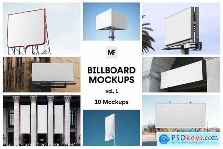 Billboard and Flag Mockups vol.1