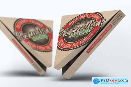 Cardboard Triangle Pizza Box