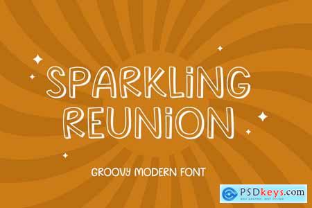 Sparkling Reunion Casual Sans Serif Font