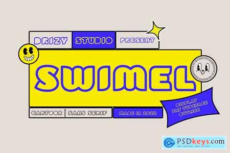 Swimel - Fun Font