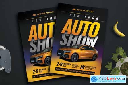 Auto Show Flyer Template
