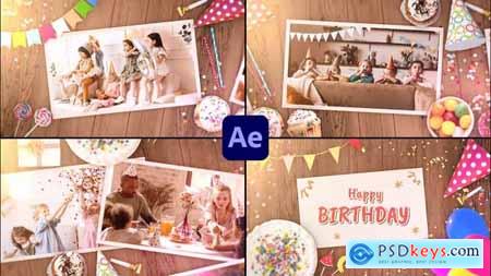 Happy Birthday Slideshow Opener for After Effects 39705408