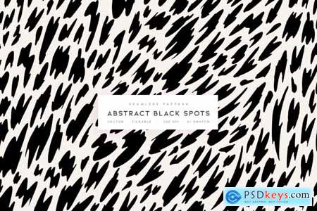 Abstract Black Spots