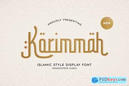Korimmah - Arabic Style Typeface