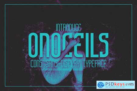 Onoceils - Cons Sans Display Typeface