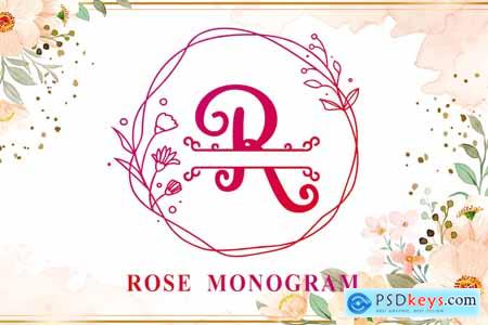 Rose - Monogram Font