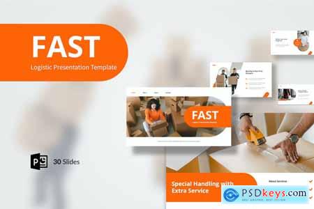Fast - Logistic Presentation Powerpoint