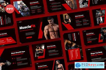 Musclefit - Gym & Fitness Powerpoint
