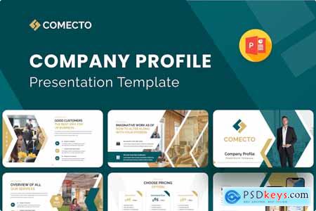 Comecto  Company Profile PowerPoint Presentation