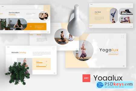 Yogalux - Yoga Powerpoint Template