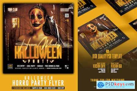Halloween Party Flyer NF4HCWL