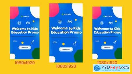 Colorfull Kids Education Promo - Instagram Story (1080x1920) 39736495
