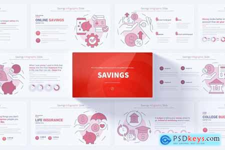 SAVINGS - PowerPoint Infographics Slides