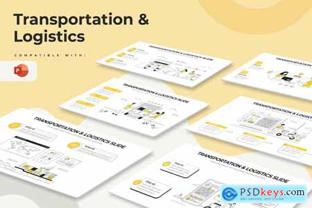 Transportation & Logistics PowerPoint Infographics