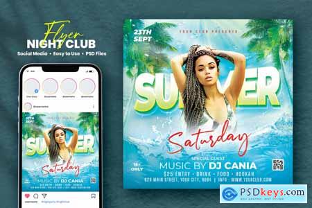 Summer Party Flyer - Cania