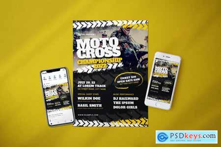 Motorcross Championship - Flyer Media Kit