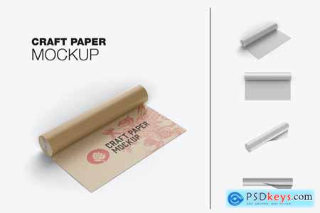 Paper Roll Mockup