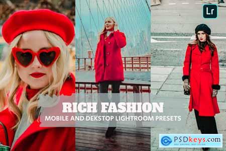Rich Fashion Lightroom Presets Dekstop and Mobile