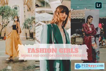 Fashion Girls Lightroom Presets Dekstop and Mobile