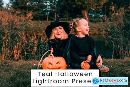 Teal Halloween Lightroom Presets