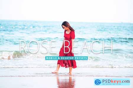 Rose Beach Mobile & Desktop Lightroom Presets