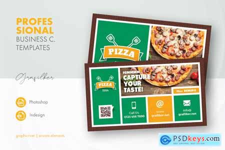Pizza Shop Business Card Templates