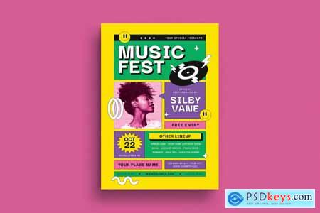 Music Fest Event Flyer