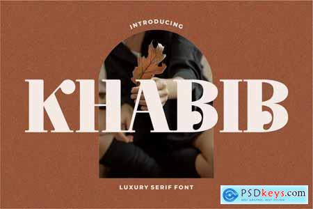 Khabib - Display Serif Font