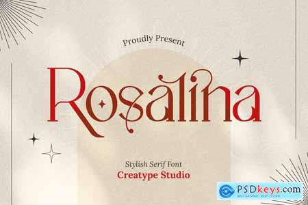 Rosalina Stylish Serif
