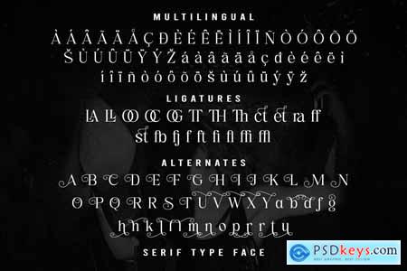 SintyaLivy - Serif Typeface