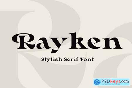 Rayken - Stylish Serif Font
