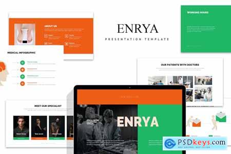 Enrya Medical Content Powerpoint Template