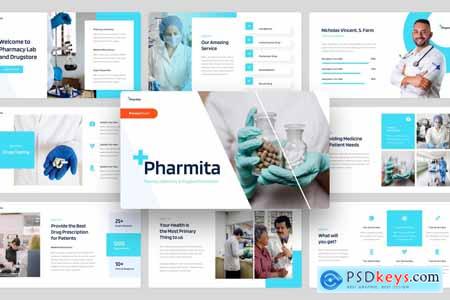 Pharmacy Laboratory & Drugstore PowerPoint
