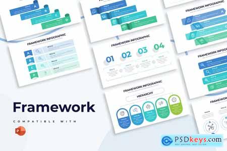 Business Framework PowerPoint Infographics