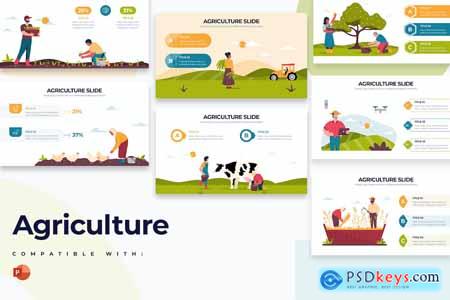 Business Agriculture PowerPoint Infographics