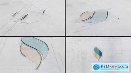 Sketch Paper - Architect Blueprint Logo 39622932