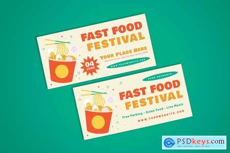 Food Festival DL Flyer