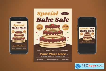 Special Bake Sale Flyer & Instagram Post