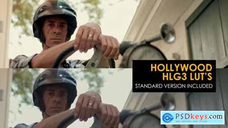 Hollywood HLG3 and Standard Luts for Final Cut 39869160