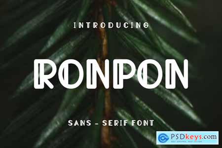 Ronpon Font