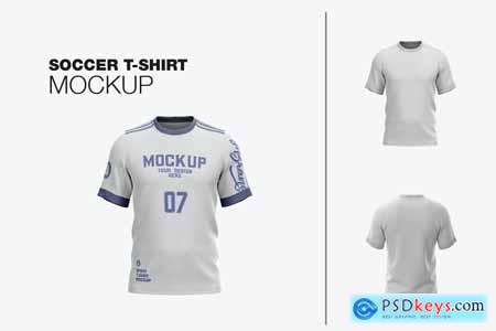 Soccer Sports T-shirt Mockup