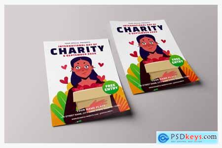 International Day Of Charity - Poster Template