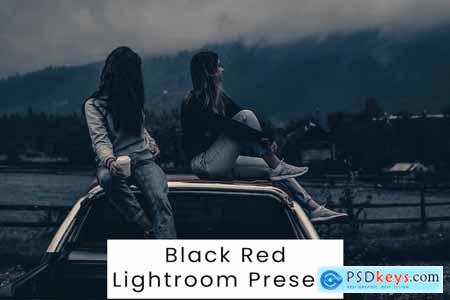 Black Red Lightroom Presets