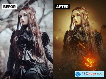 concept art photoshop action free download