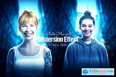 Photo Blue and Dispersion Effect