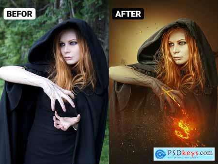 concept art photoshop action free download