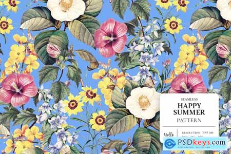 Summer Flowers Pattern