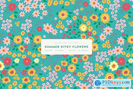 Summer Ditsy Flowers