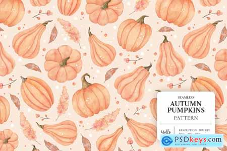 Autumn Pumpkins Pattern