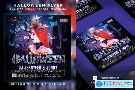 Halloween Party Flyer HCMXL3N